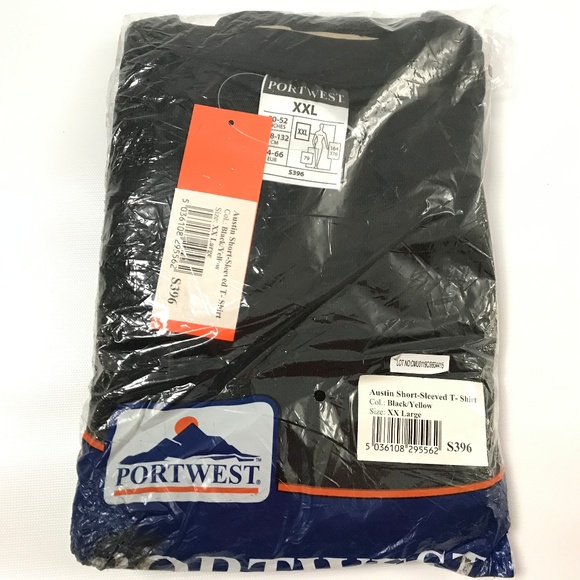Portwest Men's Austin Short Sleeved T-Shirt Sz XXL - Picture 1 of 5